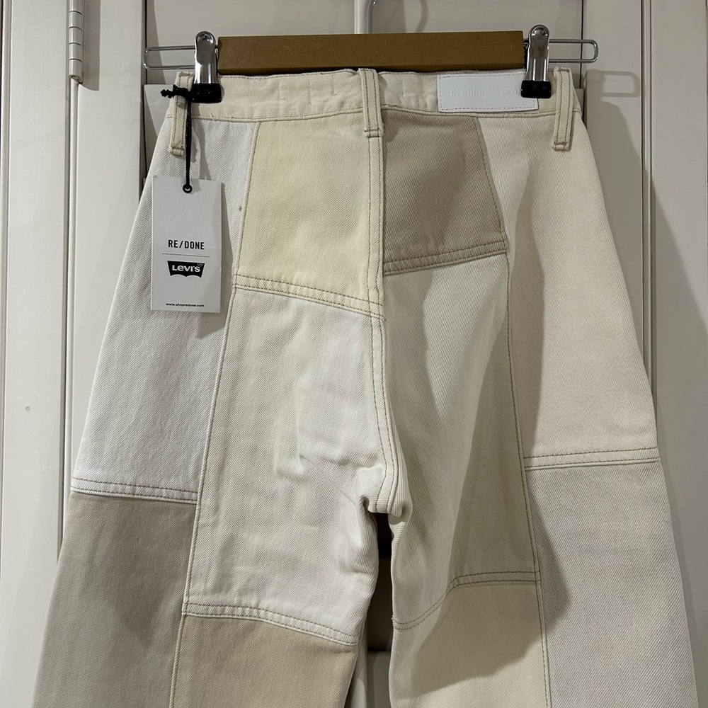 RE/DONE x Levi’s Patchwork Pants NWT - image 4
